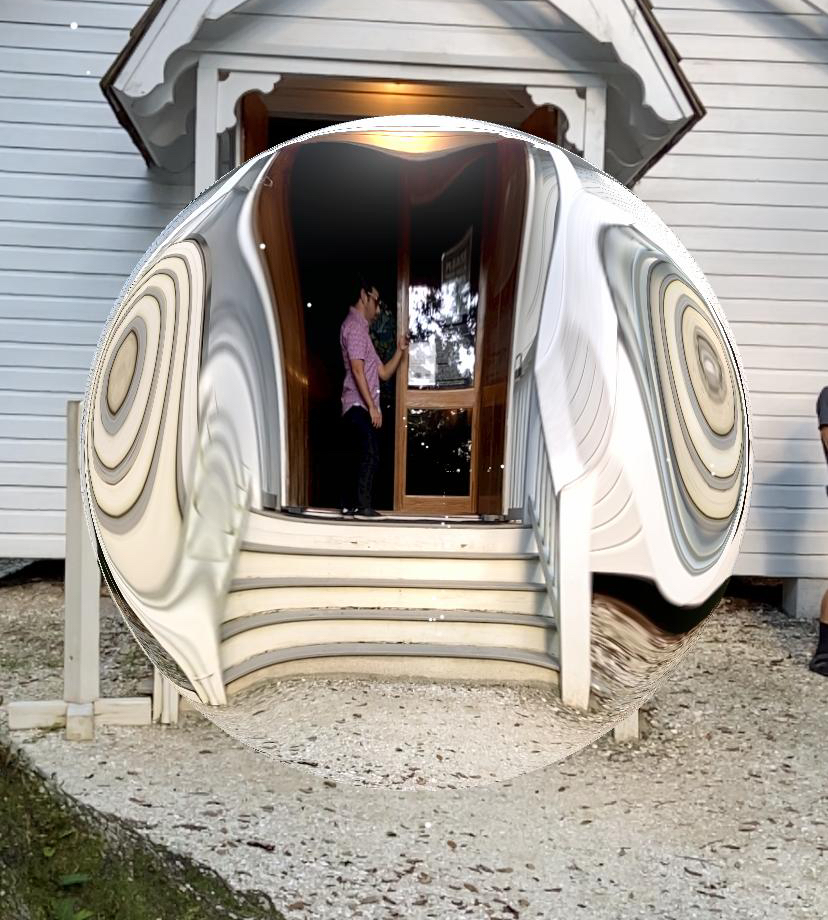 Mel O'Callaghan Pneuma, 2021 Glass Vase with dragonfly